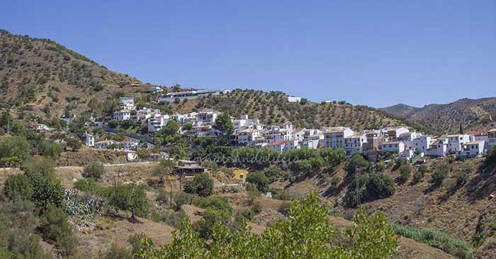 Totalan dorpje in de provincie Malaga