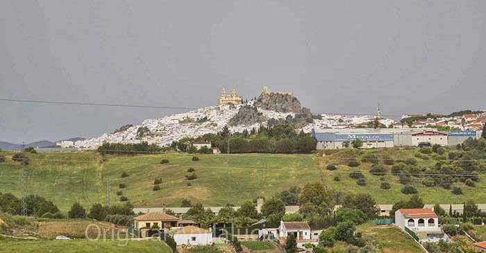 Olvera in de provincie cadiz