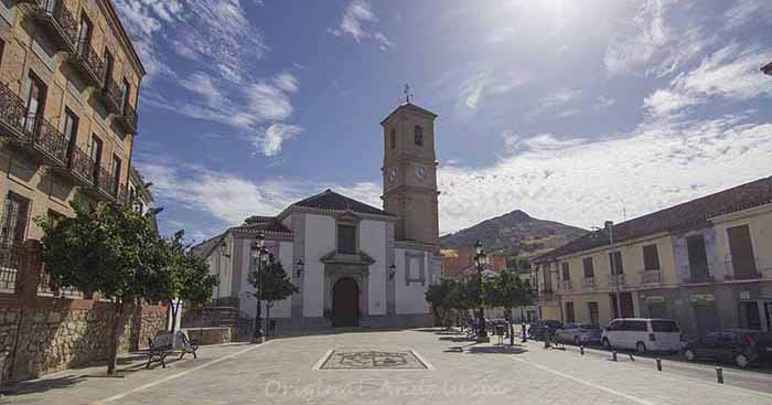 Pinos Puente vlakbij Granada stad