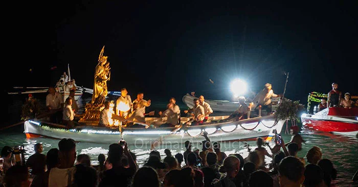 Virgen del Carmen processie Málaga Huelin