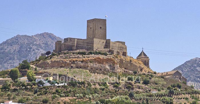 het kasteel van Alcaudete