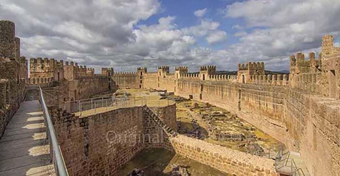 banos de la encina kasteel binnen