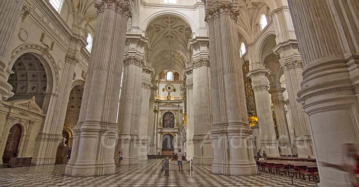 Kathedraal in Granada stad