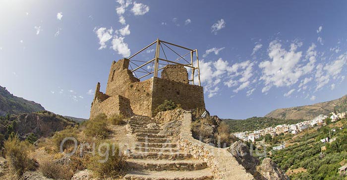 Het kasteel van Lanjarón