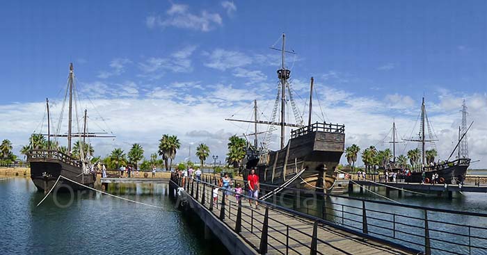 De boten van Columbus