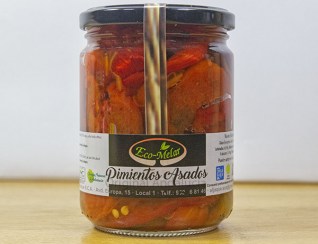Spaanse rode geroosterde paprika