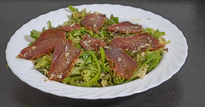 Mojama recept met kapperappeltjes