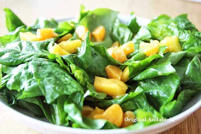 Spinazie Salade