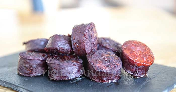 Chorizo met wijn