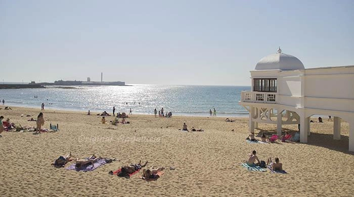 Cadiz caleta strand kuuroord