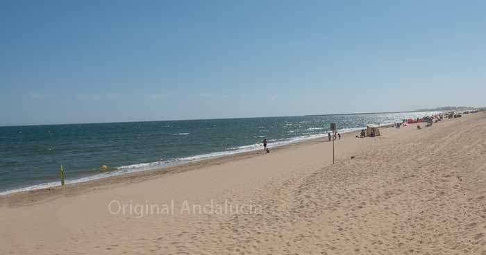 Het strand Playa Central Isla Cristina